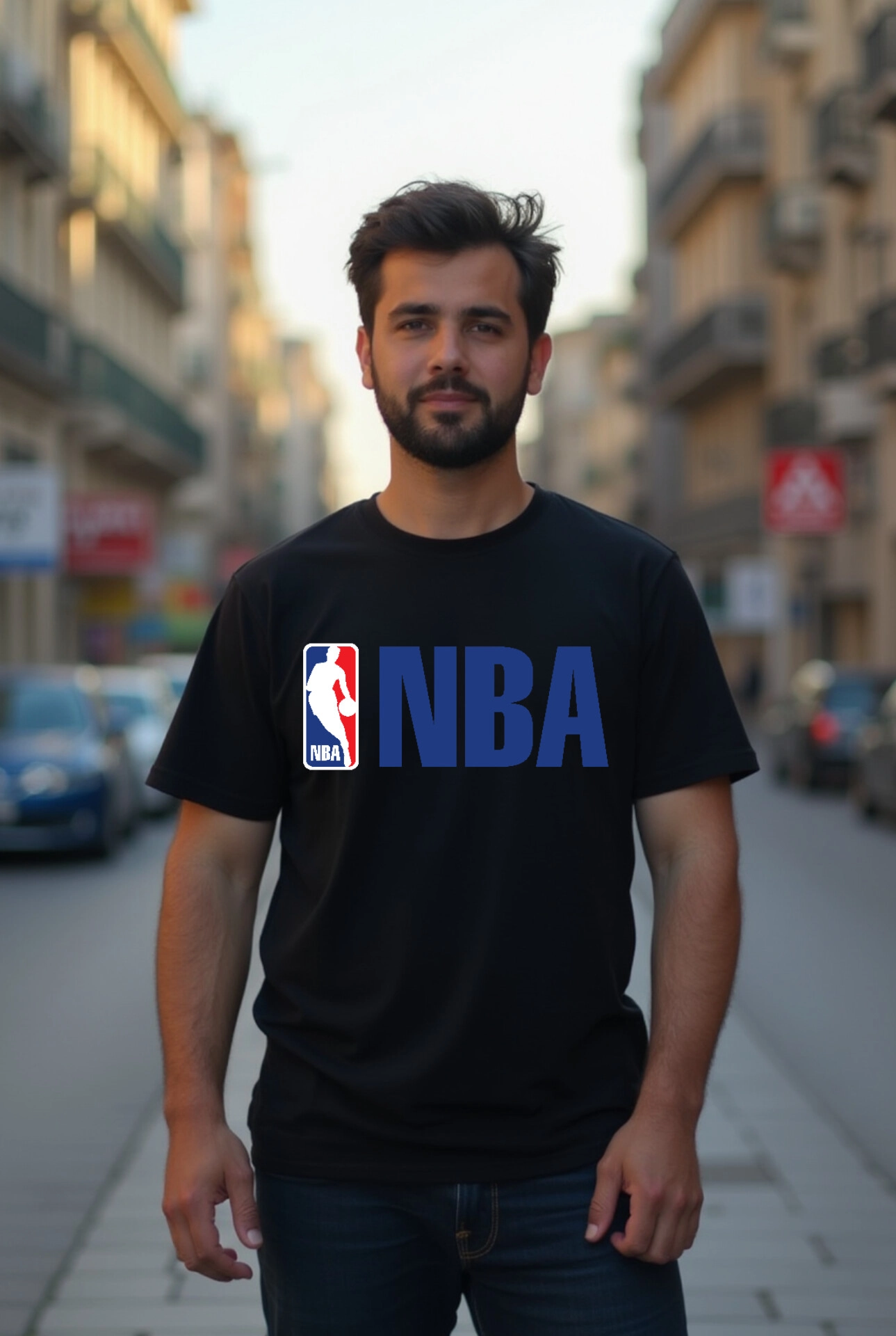 تیشرت NBA قواره لانگ‌جنس پنبه ۱۰۰ درصد برند آریانا