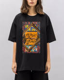 تیشرت طرح ایرانی جنس پنبه درجه یک قواره لانگ