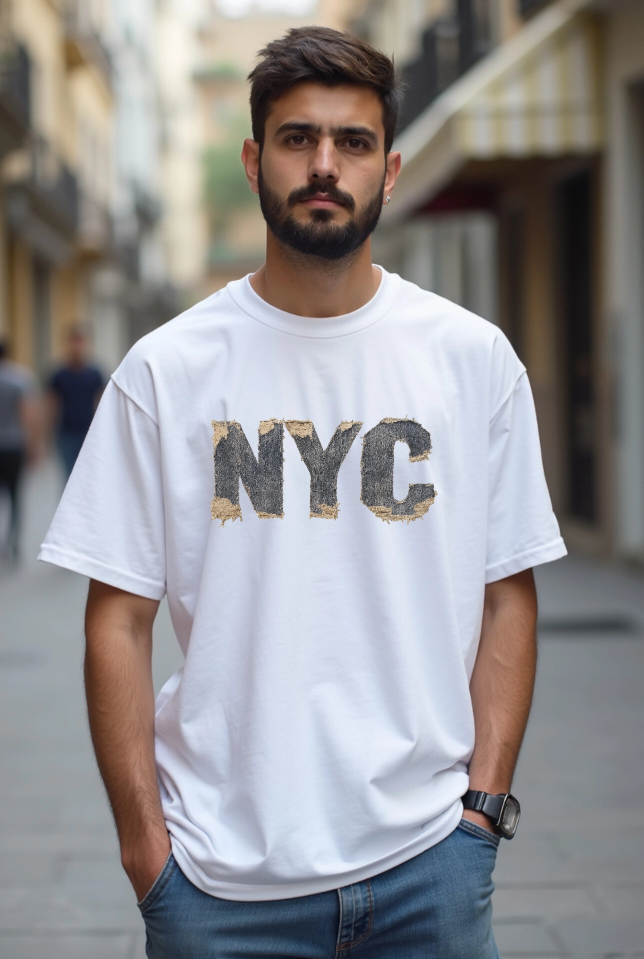 تیشرت مردانه چاپNYC