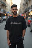 تیشرت مشکی بالنسیاگاbalenciaga
