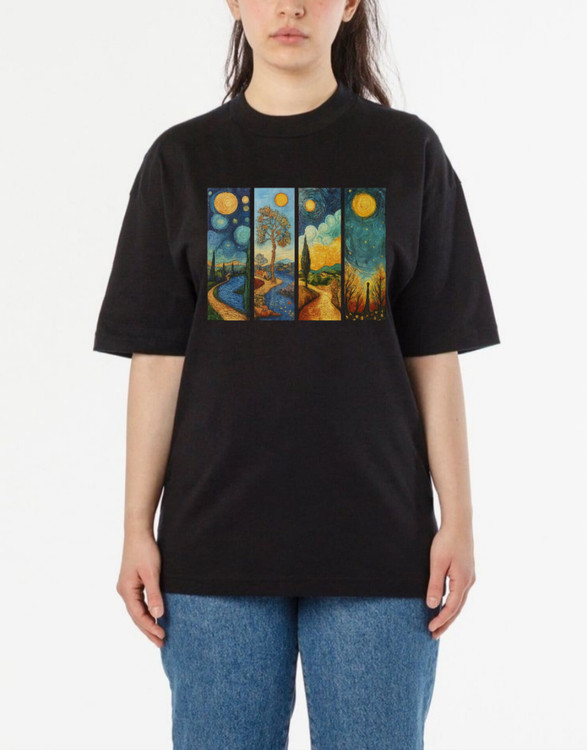 تیشرت زنانه ونگوگ