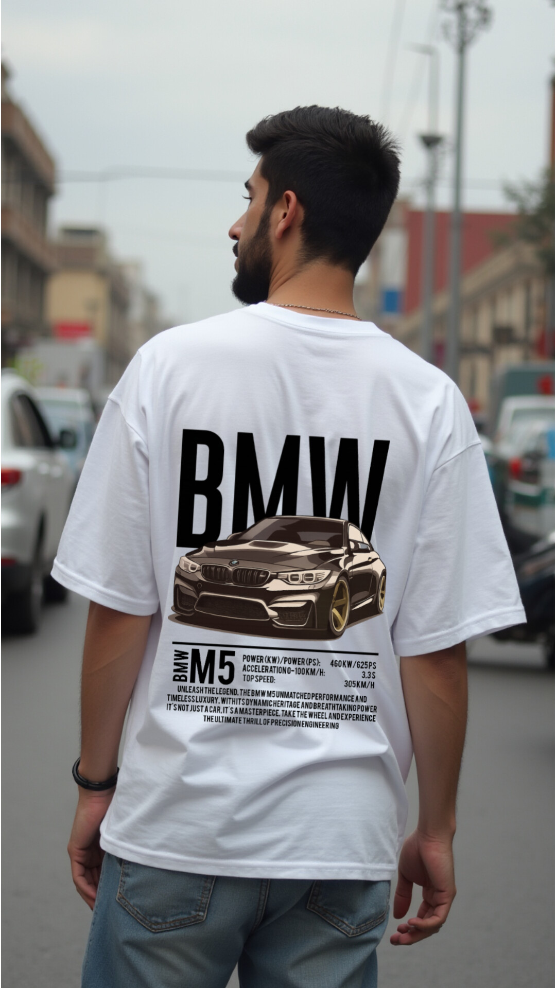 تیشرت قواره لانگ‌bmw