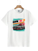 تیشرت سفید bmw قواره لانگ