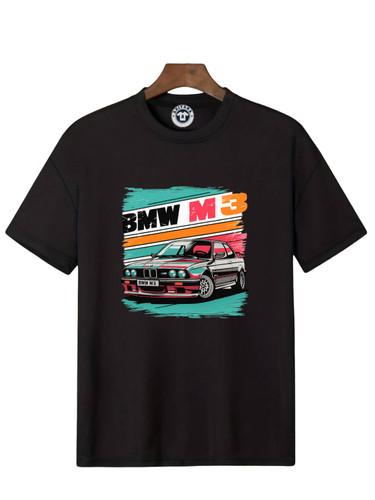 تیشرت مشکی بی ام و