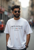تیشرت مردانه سفیدmilano