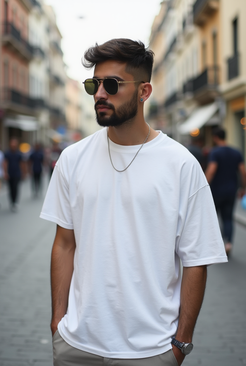 تیشرت بیسیک بدون جنسیت