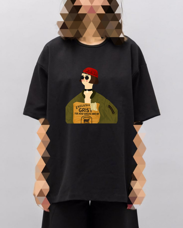 تیشرت مشکی ماتیلدا