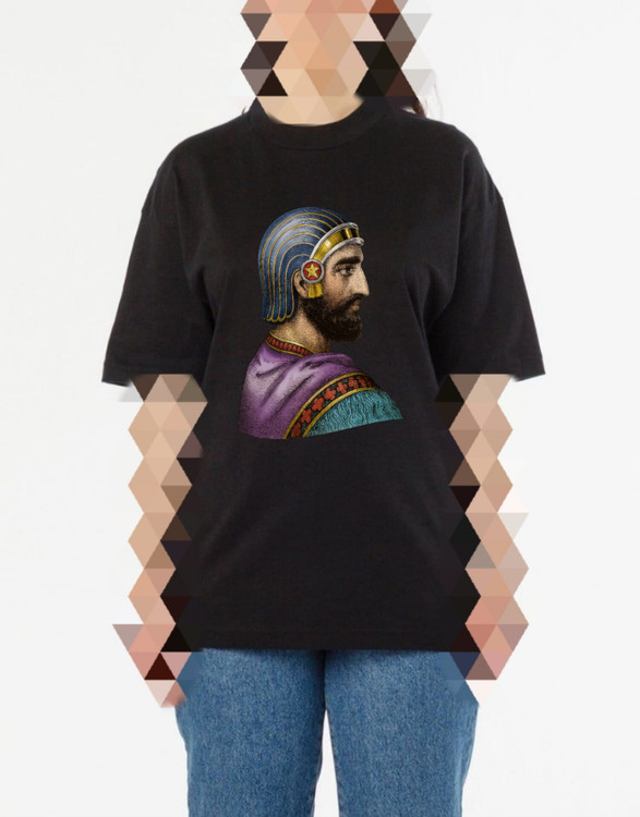 تیشرت زنانه چاپ کوروش