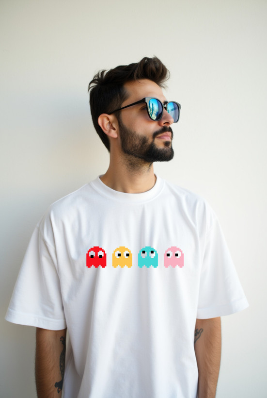 تیشرت بازی pac-man