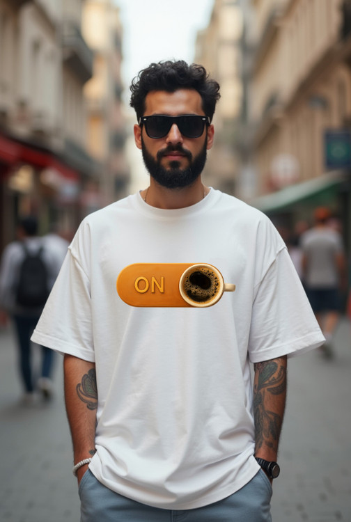 تیشرت سفید مردانه