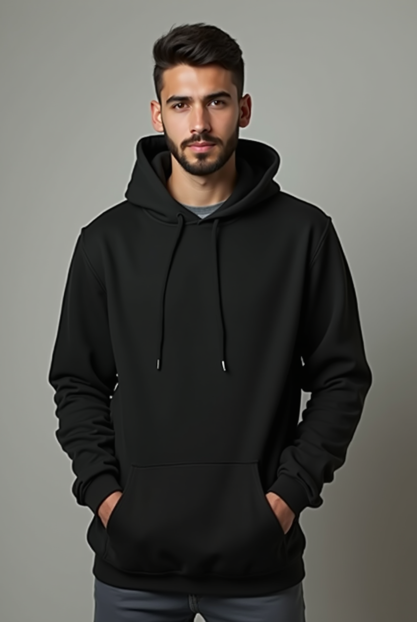 هودی مردانه بدون چاپ