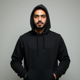 هودی مشکی ساده