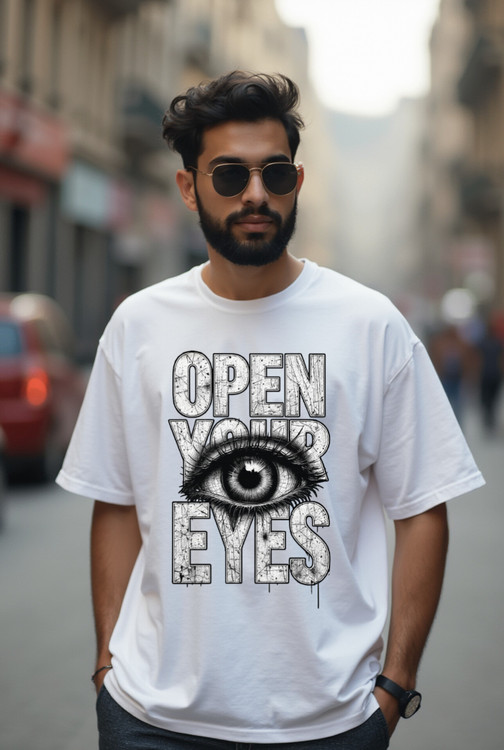 تیشرت open your eyes
