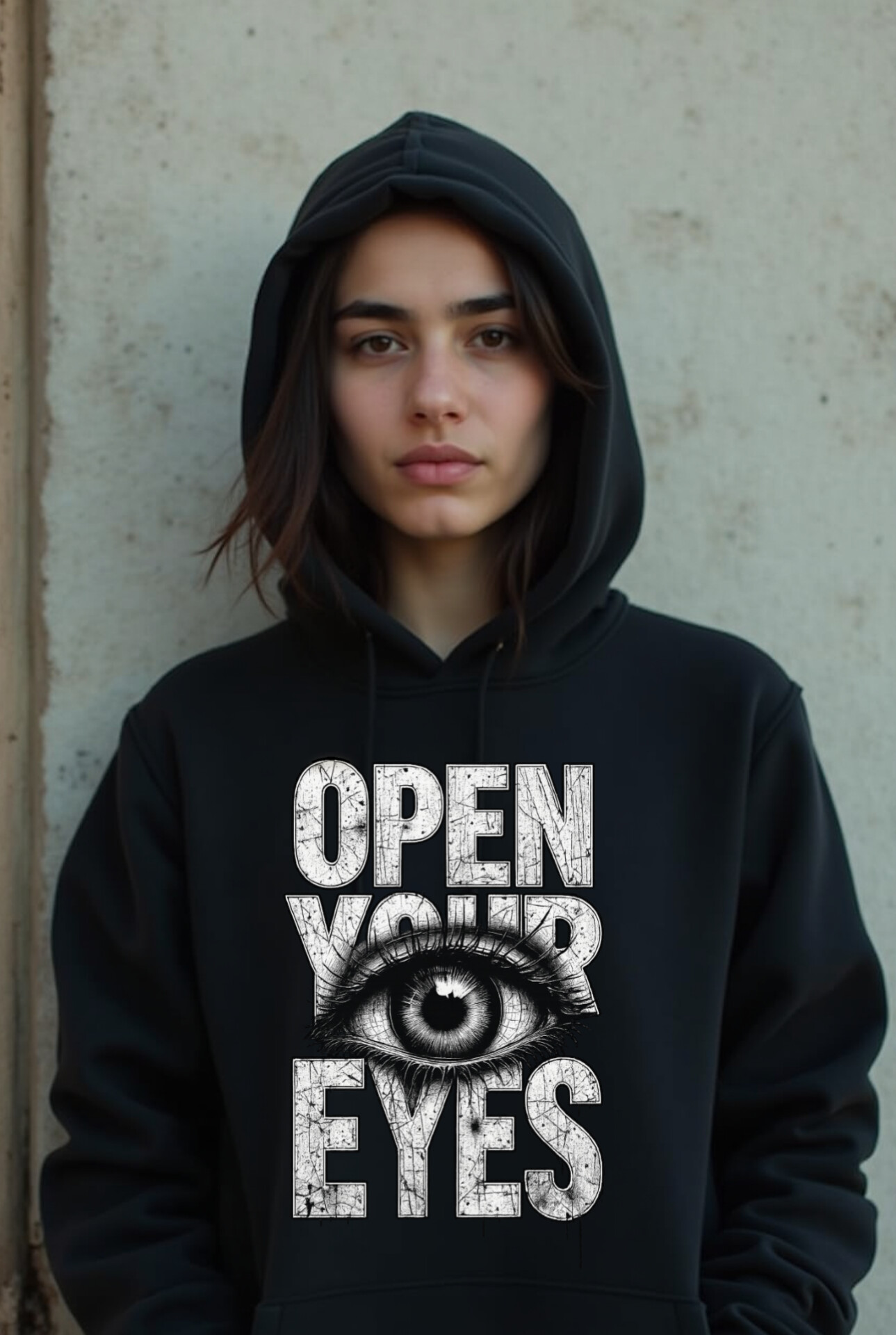 هودی چاپ open your eyes