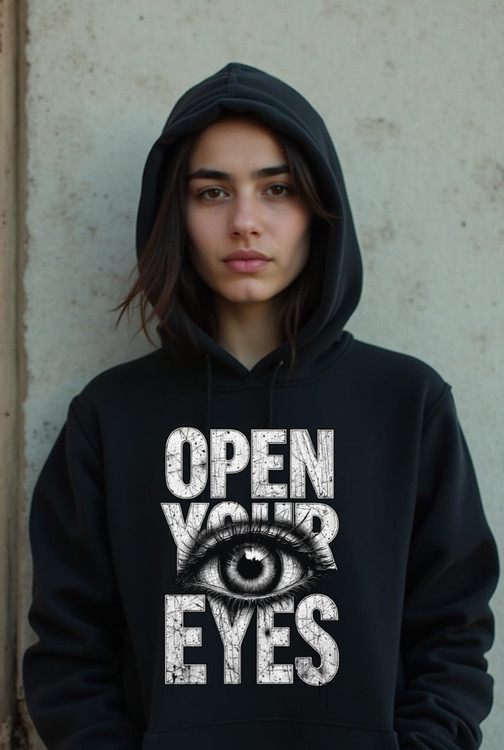 هودی چاپ open your eyes