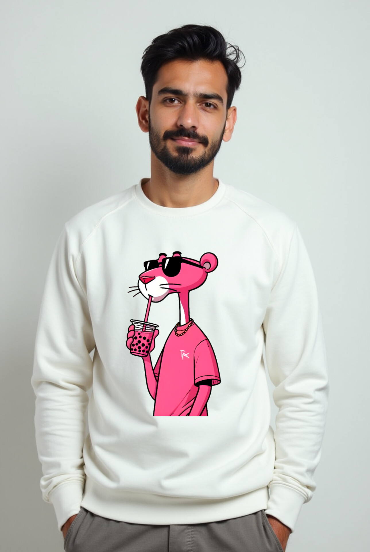 دورس مردانه پلنگ صورتی