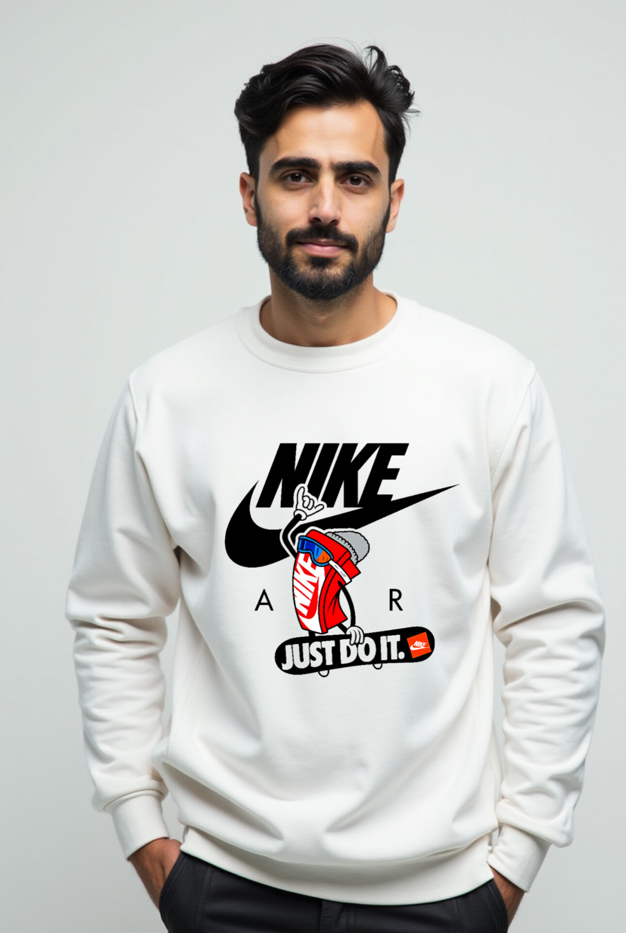 دورس سفید چاپ نایک