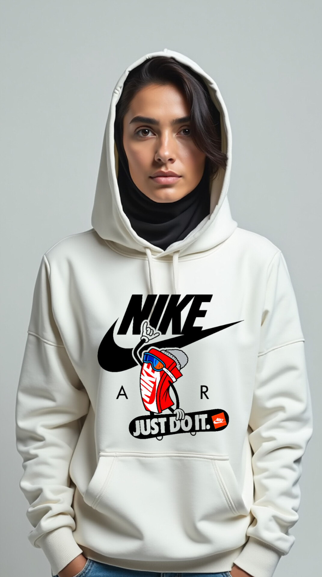 هودی زنانه چاپ نایک