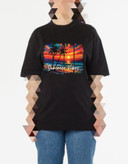 تیشرت مشکی زنانه سامر وایب