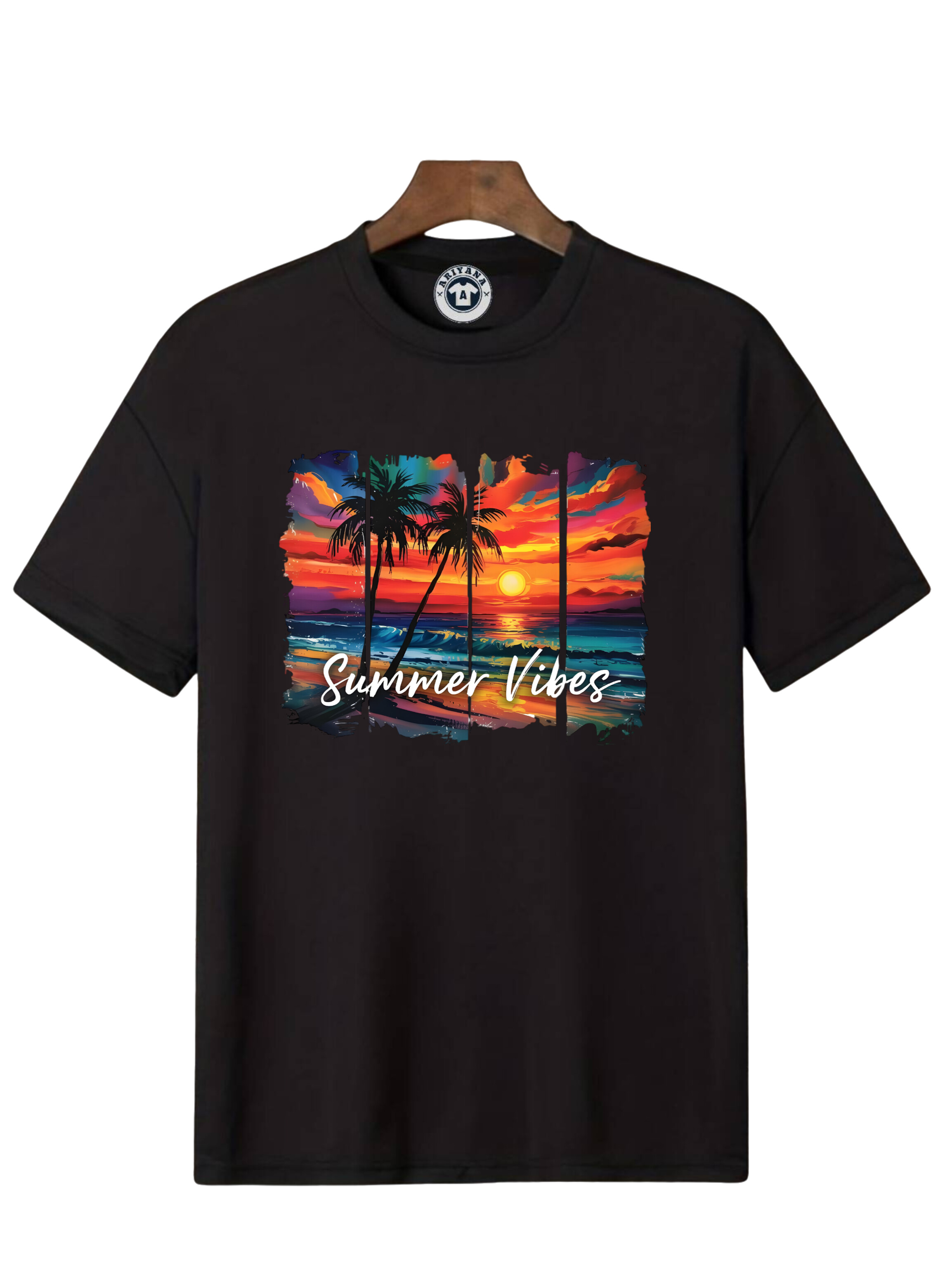 تیشرت مشکی سامر وایب