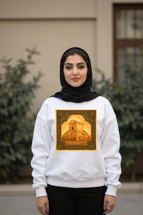 دورس سفید زنانه پاسارگاد