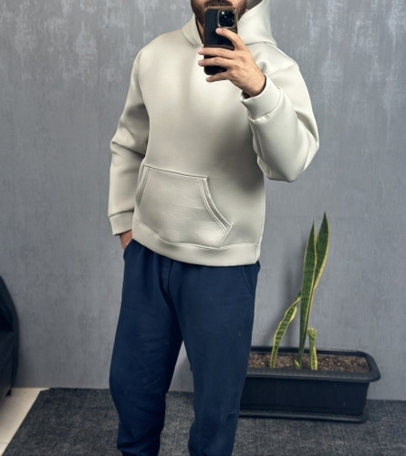 هودی ساده پارچه ساندویچی