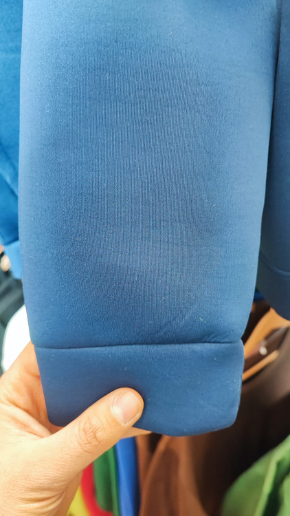 هودی رنگسورمه ای مردانه پارچه پفکی