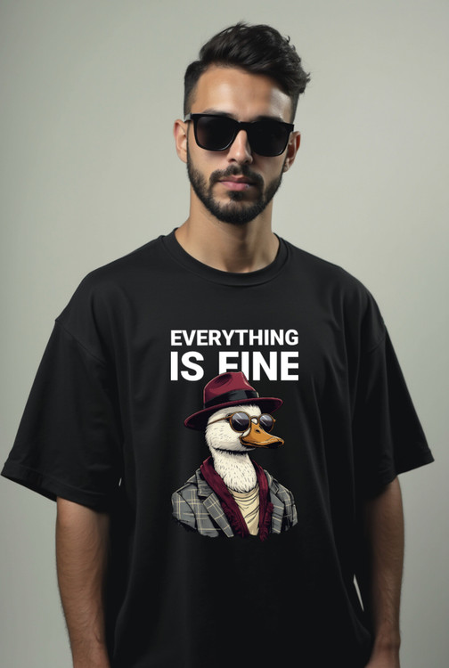 تیشرت مردانه چاپ اردک