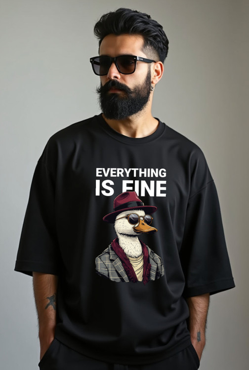 تیشرت مشکی مردانه