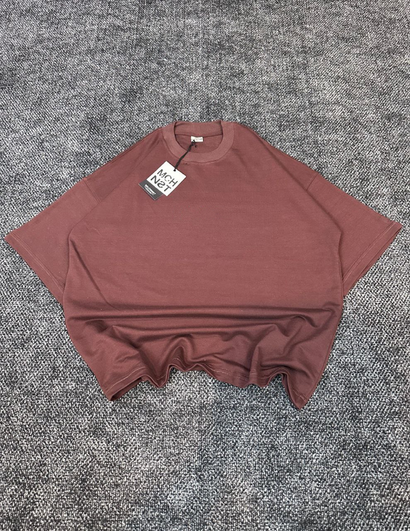 تیشرت رنگشکلاتی پارچه دونخ گرم بالا