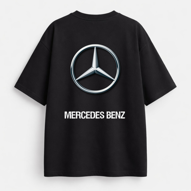 تیشرت بدون جنسیت طرح مرسدس بنز Mercedes Benz جنس نخ پنبه کد۵8