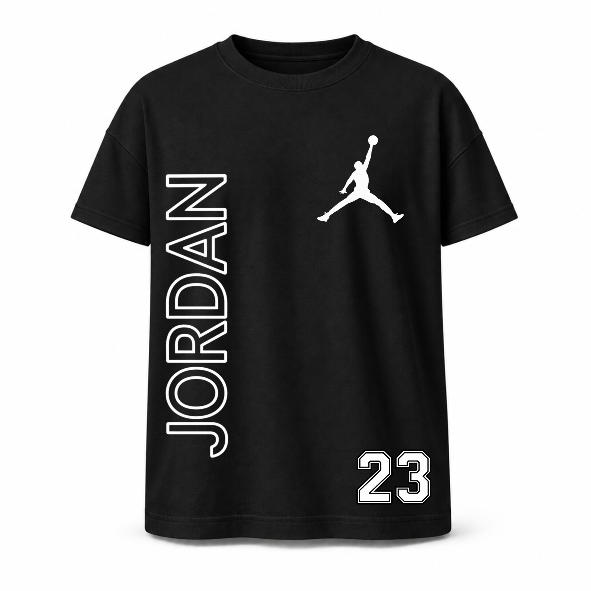تیشرت یونیسکس طرح jordan جنس نخ پنبه ۱۰۰ درصد