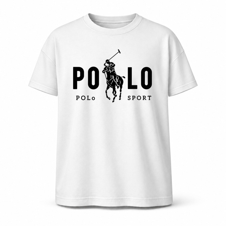 تیشرت یونیسکس طرح POLO جنس نخ پنبه ۱۰۰ درصد